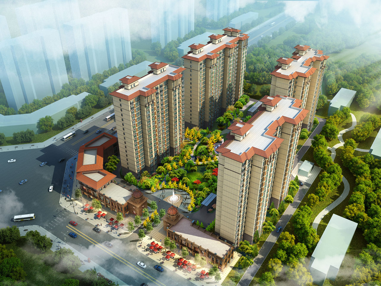 华航·爱德小镇外貌