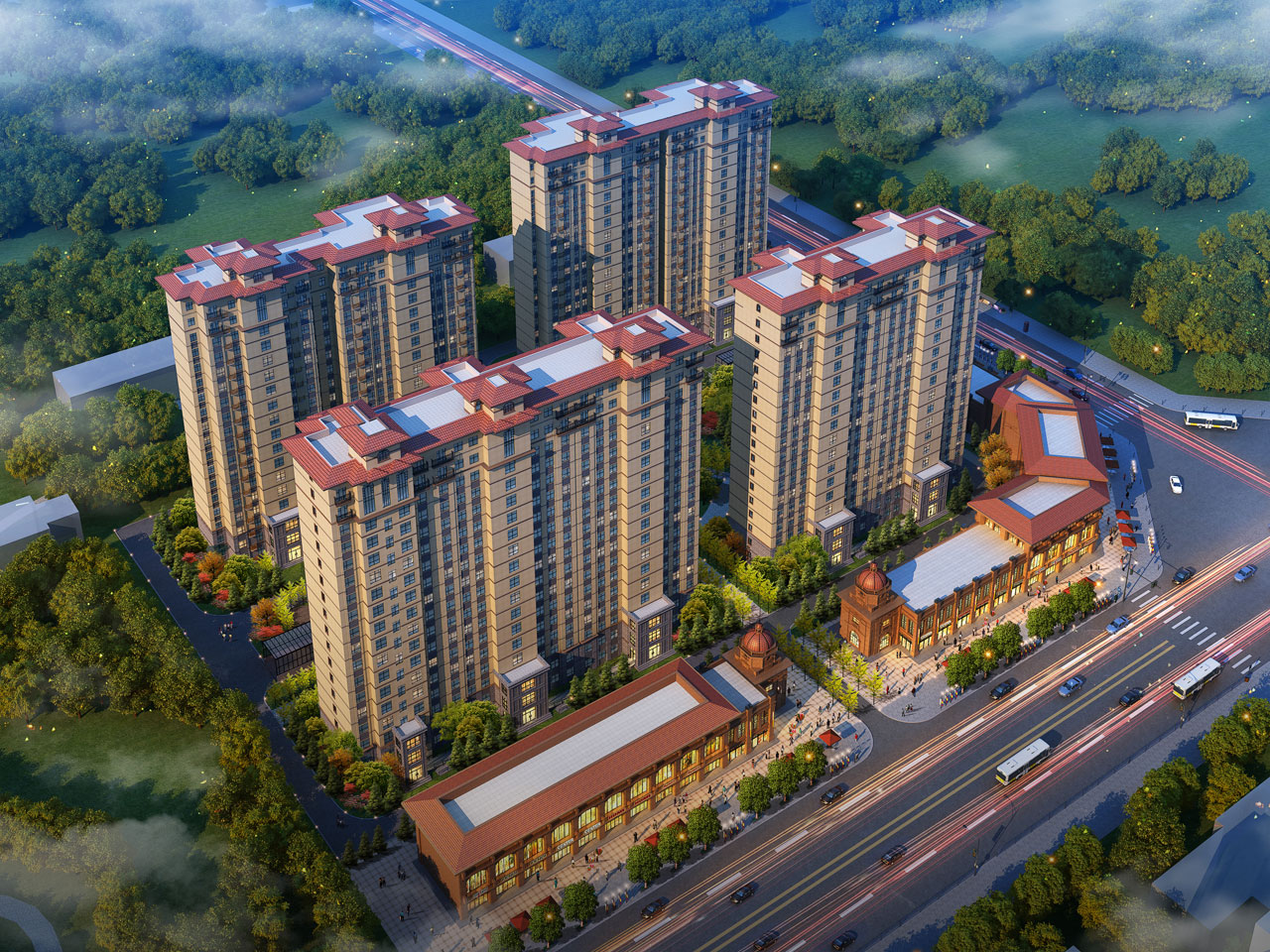 华航·爱德小镇外貌