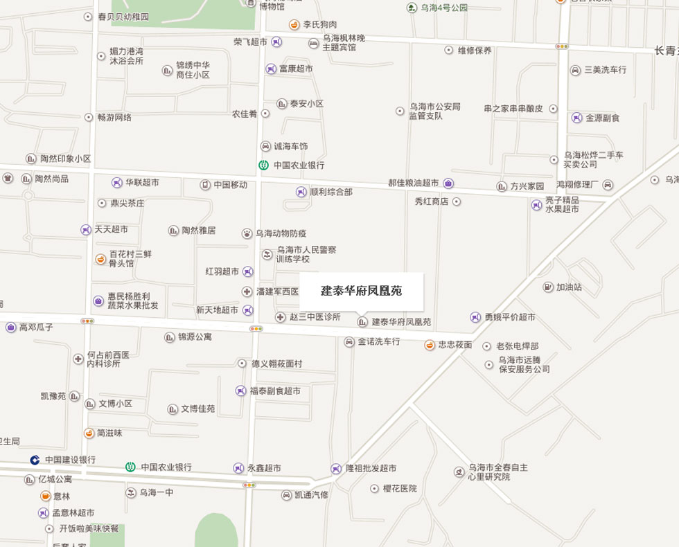 建泰华府·凤凰苑地理位置