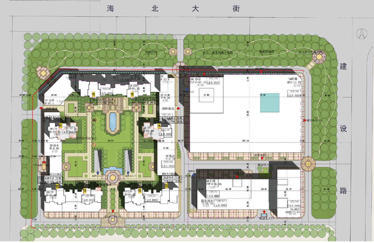 新锐华贸城外貌