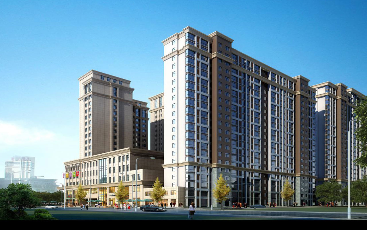 新锐华贸城外貌