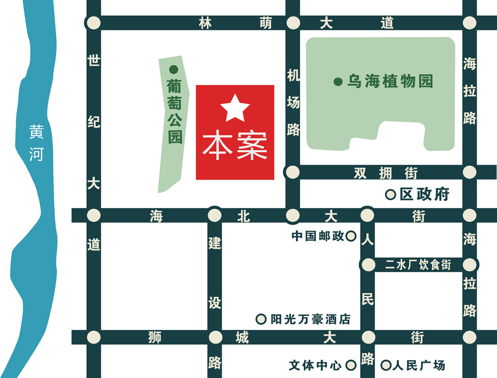 蒙西香榭丽舍地理位置